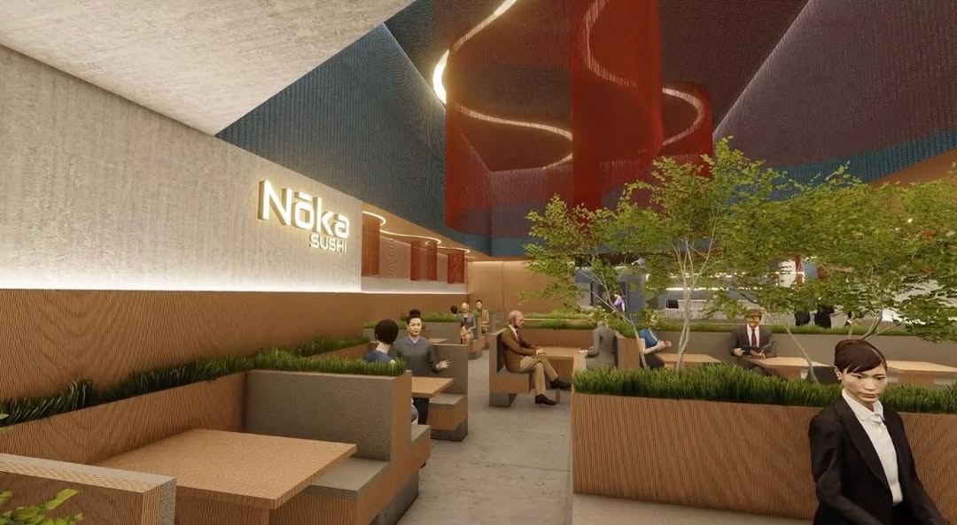 Ambiente do restaurante Noka Sushi